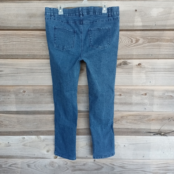 Woman Within Comfort Flex Denim Jeans - Picture 7 of 9